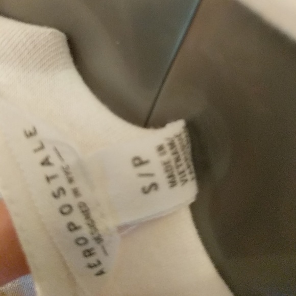 Aeropostale strappy back white tee - Picture 4 of 6